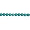Earth's Jewels Semi-Precious Turquoise Howlite Natural Round Beads, 8mm